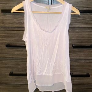 Bordeaux lilac blouse tank top